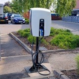 Withington electric vehicle charging point